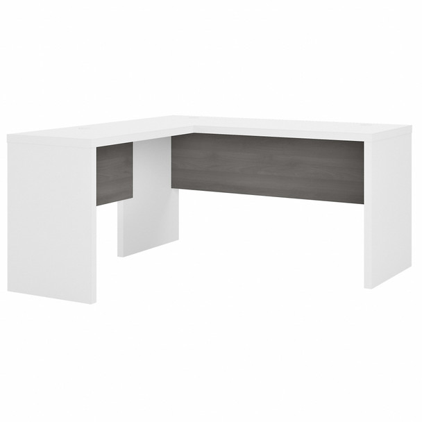 Office by kathy ireland® Echo L Shaped Desk ECH026WHMG