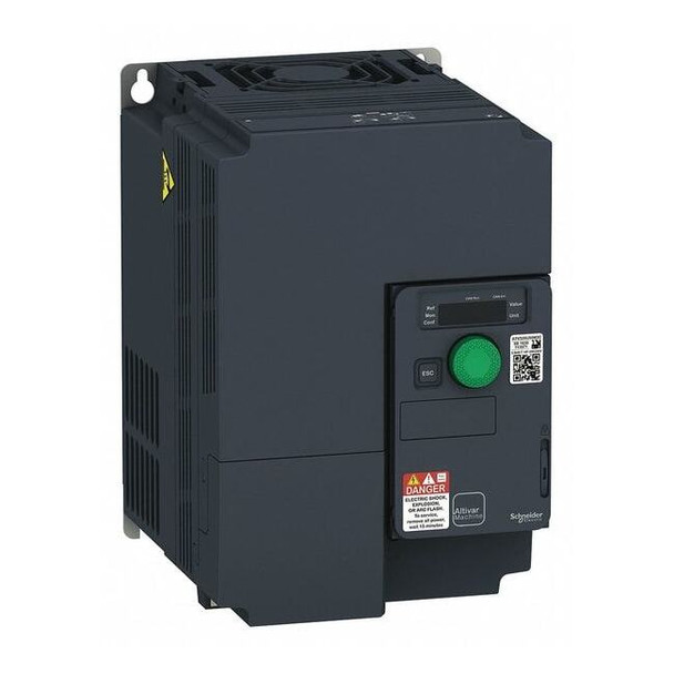Schneider Electric Variable Frequency Drive,7-1/2 HP,27.5A ATV320U55M3C
