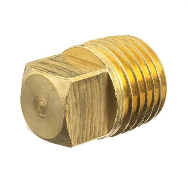 Manufacturer Varies Brass Square Head Plug, Male NPT ZUSA-PF-10581