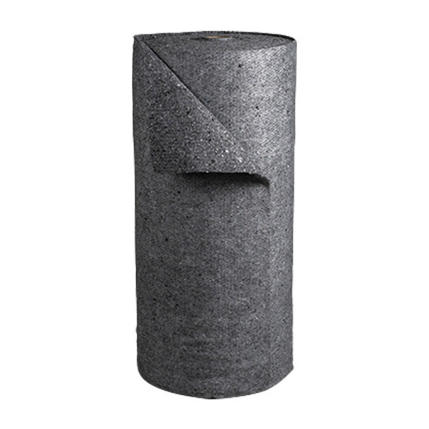 FyterTech Spilfyter Rag Rugs, 40" x 144', Gray, 1/Each