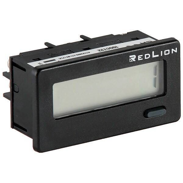 Red Lion Controls Counter,LCD,8 Digits,1.51" D CUB4L800