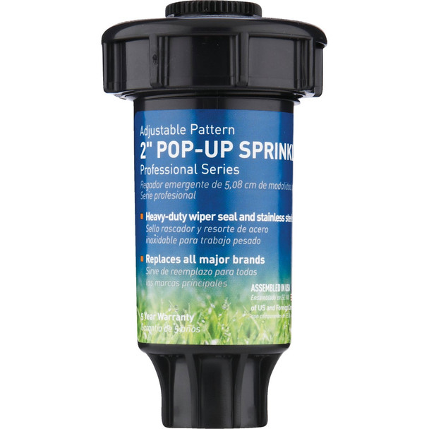 Orbit 2 In. Professional Series Spray Head with 15 Ft. Adjustable Nozzle 54509