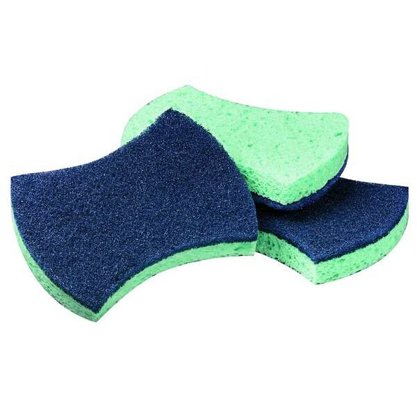 3m Scotch-Brite Scrubber Sponge,2-7/8" L,4-1/2"W,PK20 3000