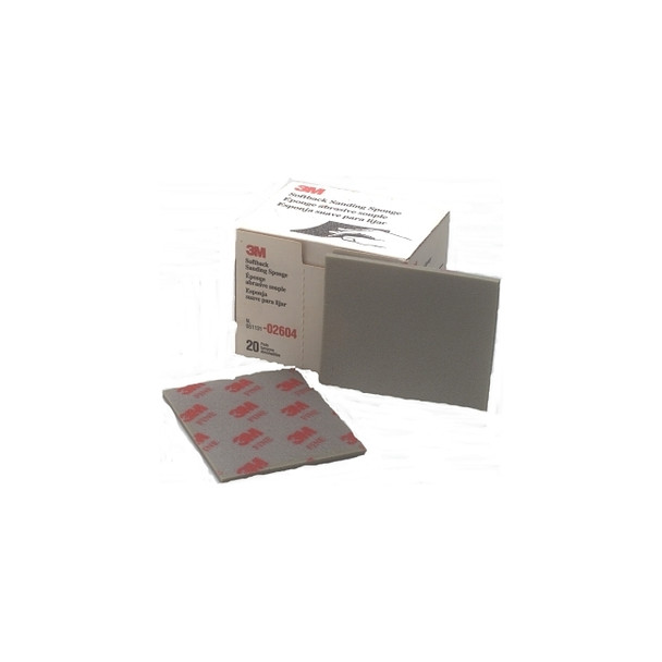 Softback Sanding Sponges, Fine, 5 1/2 in x 4 1/2 in