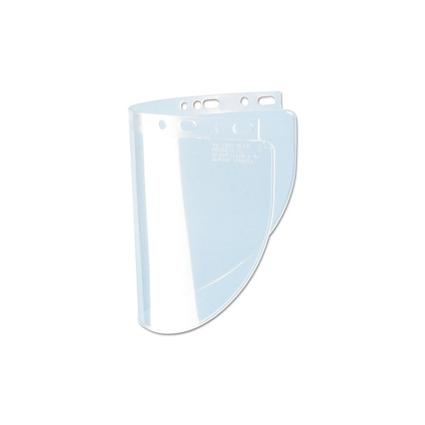 High Performance® Faceshield Window, Clear, Wide View, 16-1/2 in W  x 8 in H