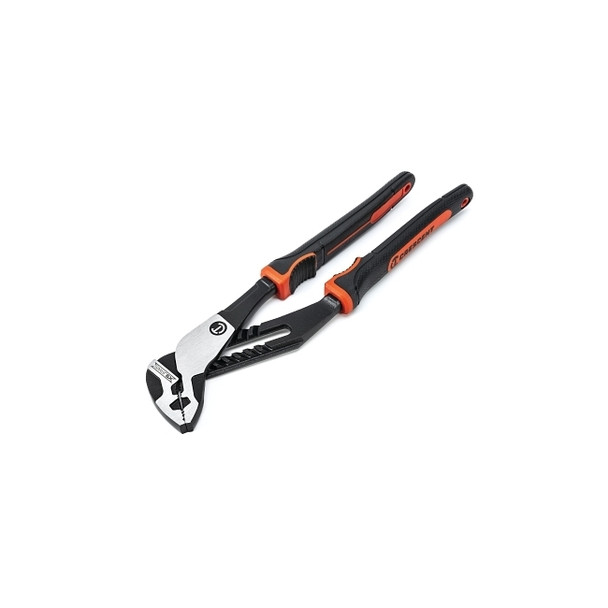 Z2 K9™ Straight Jaw Dual Material Tongue and Groove Plier, 10 in, 8 Adjustments, Straight Handle