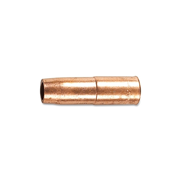 WeldSkill 22 Series Nozzle, Adjustable Recess to Projection, 5/8 in dia, For 3 and 4 MIG Guns, Copper Alloy