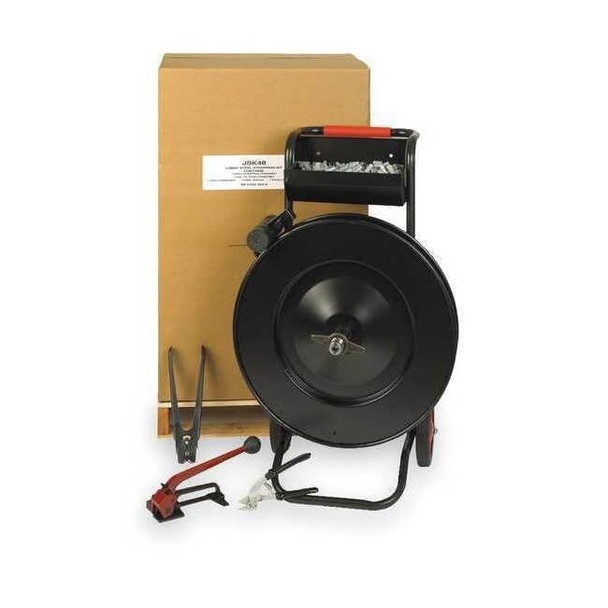 Manufacturer Varies Steel Strapping Kit, 1,470 lb, Steel 6LGD6