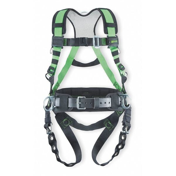 Honeywell Miller Full Body Harness,Revolution,L/XL R10CN-TB-BDP/UGN