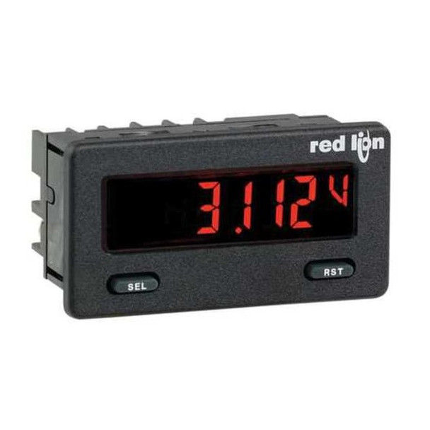 Red Lion Controls Digital Panel Meters,Red/Green LCD,CUB5P CUB5PB00