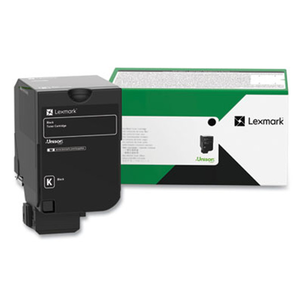 Lexmark™ 74C0SKG Return Program Toner, 7,000 Page-Yield, Black 74C0SKG