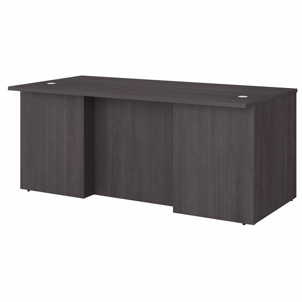 Bush Business Furniture Office 500 72W x 36D Executive Desk OFD172SGK