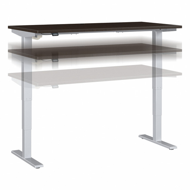 Move 40 Series by Bush Business Furniture 60W x 30D Electric Height Adjustable Standing Desk M4S6030MRSK