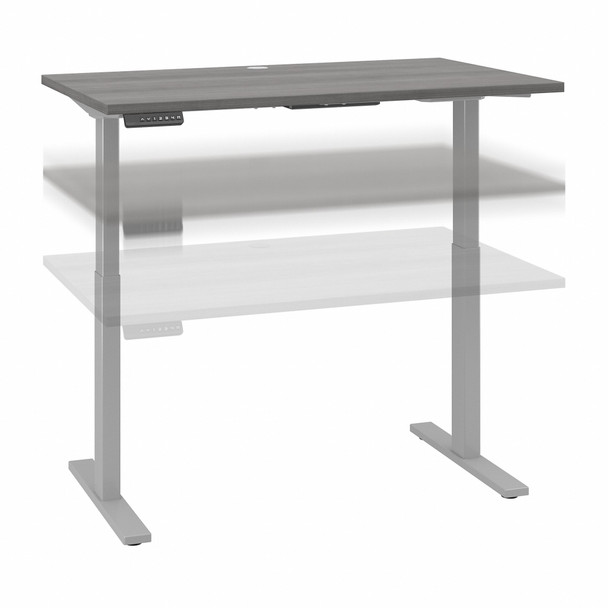 Move 60 Series by Bush Business Furniture 48W x 24D Electric Height Adjustable Standing Desk M6S4824PGSK