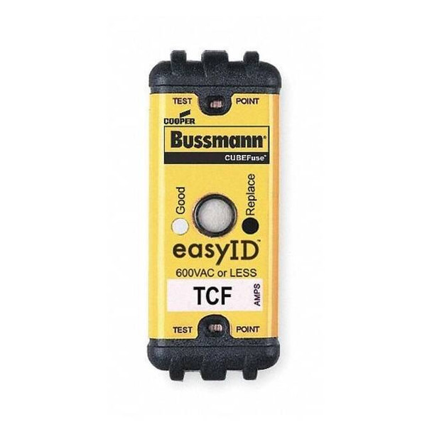 Eaton Bussmann UL Class Fuse, CF Class, Time-Delay, 6A, 600V AC, Indicating TCF6