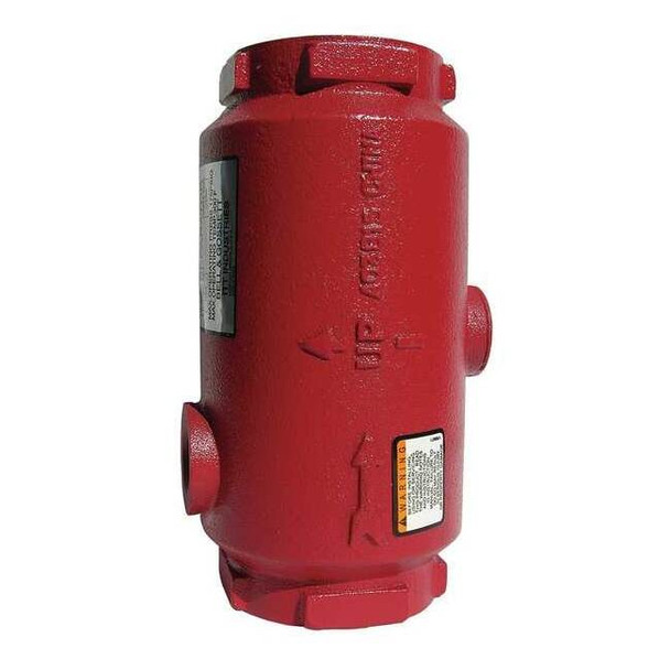 Bell & Gossett Inline Air Separator,Cast Iron,2 In. 1AS-2