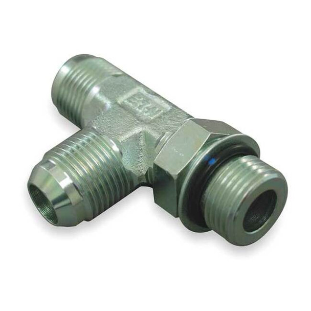 Eaton Aeroquip Adpt, MORB-MJIC, 9/16-18, Tee, 2.3In 203005-6-6s