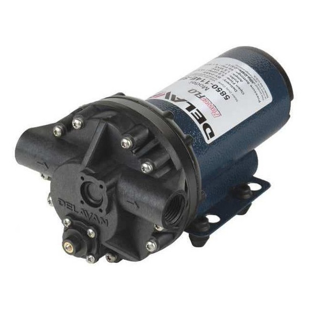 Diaphragm Pump, Polypropylene, Santoprene, 115, 5.0 GPM