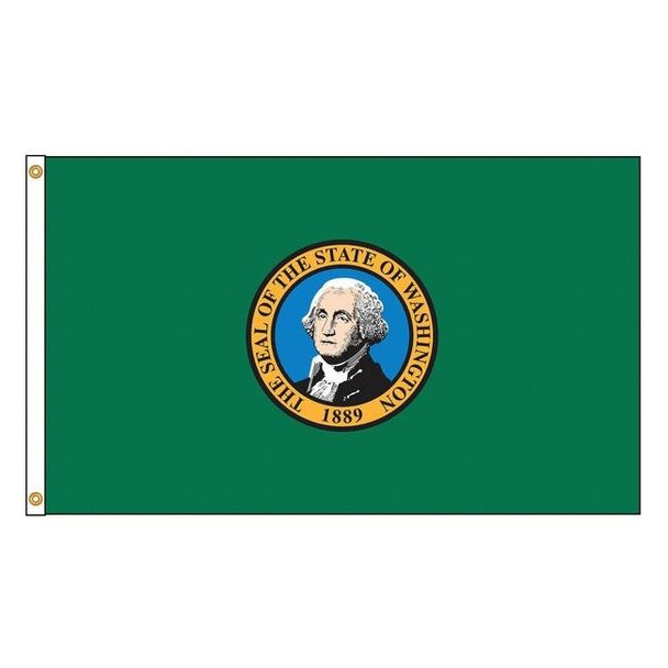Annin Flagmakers Washington Flag,4x6 Ft,Nylon 145770