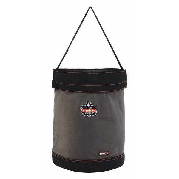 Ergodyne Bucket Bag, Gray, Canvas, 0 Pockets 5935T