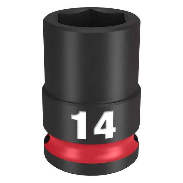 14mm SHOCKWAVE Impact Duty 3/8 in. Drive Standard 6 Point Impact Socket