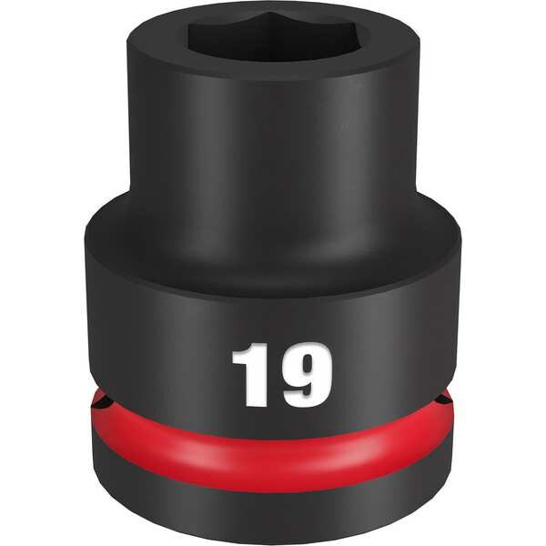 19mm SHOCKWAVE Impact Duty 3/4 in. Drive Standard 6 Point Impact Socket