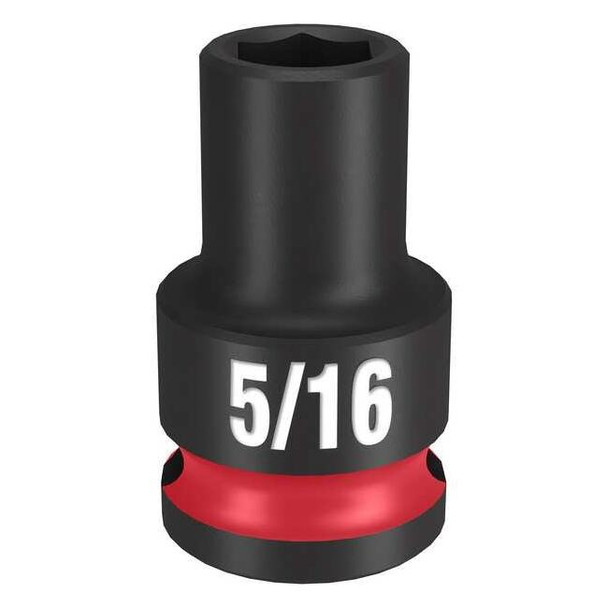 5/16 in. SHOCKWAVE Impact Duty 3/8 in. Drive Standard 6 Point Impact Socket