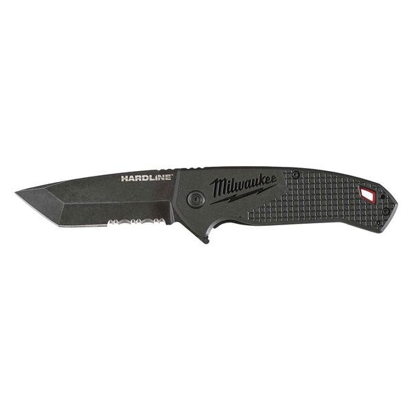 Milwaukee Tool 3 in HARDLINE Serrated Blade Pocket Knife 48-22-1998