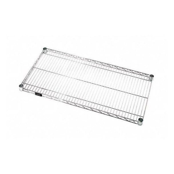 Quantum Storage Systems Wire Shelf, 24"D x 48"W, Chrome 2448C