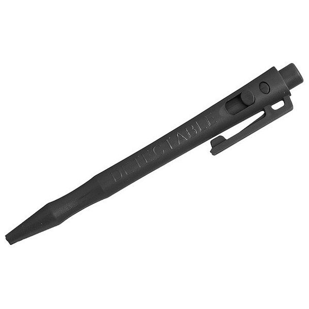 Detectamet Detectable HD Pen,W/Clip,Black Ink,PK50 101-I02-C22-PA01