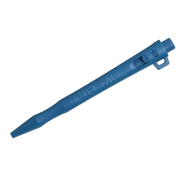 Detectamet Metal Detectable Pen,Blue Ink,Blue Body,PK50 101-I01-C11-PA03