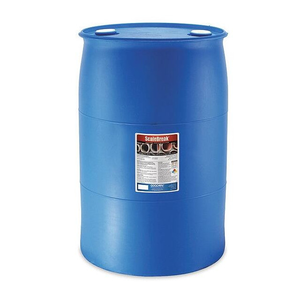 Goodway Descaling Solution,Orange,55 gallon Drum SCALEBREAK-55