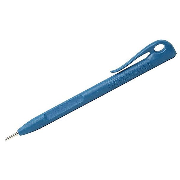 Detectamet Detectable Elephant Stick Pen,W/Clip,PK50 105-C101-I02-PA01