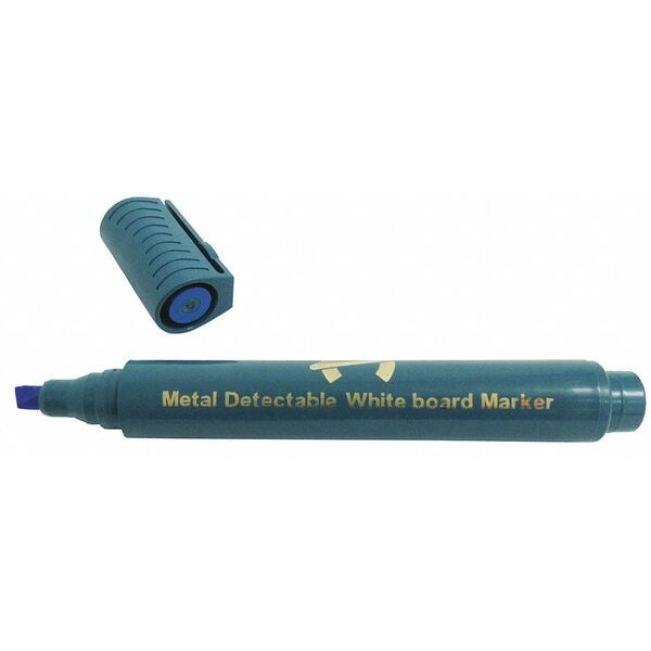Detectamet Detectable Dry Erase Marker Set,Round Barrel,PK10 145-A06-P01-A08