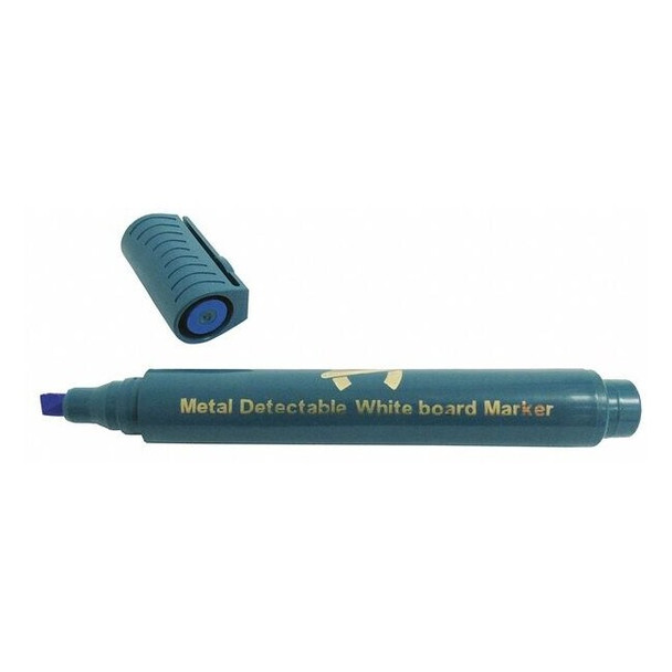 Metal Detectable Dry Erase Marker Set,Round Barrel,PK10