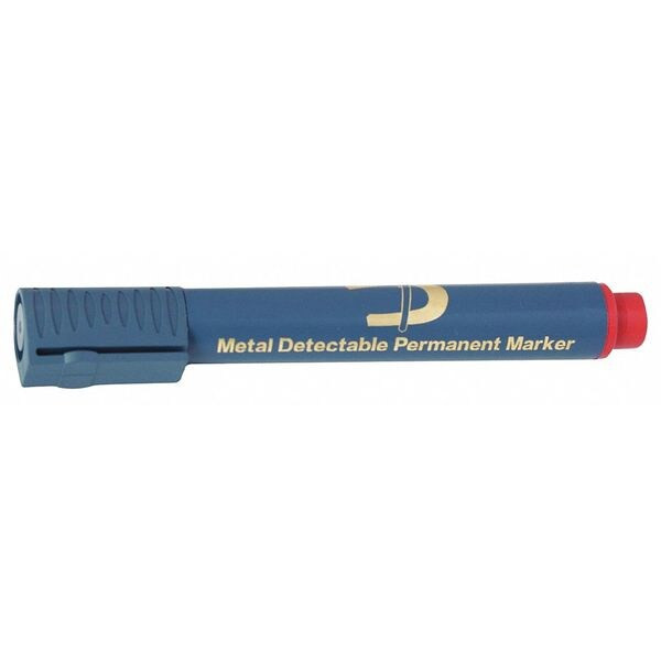 Detectamet Detectable Dry Erase Marker Set,Round Barrel,PK10 145-A06-P03-A07