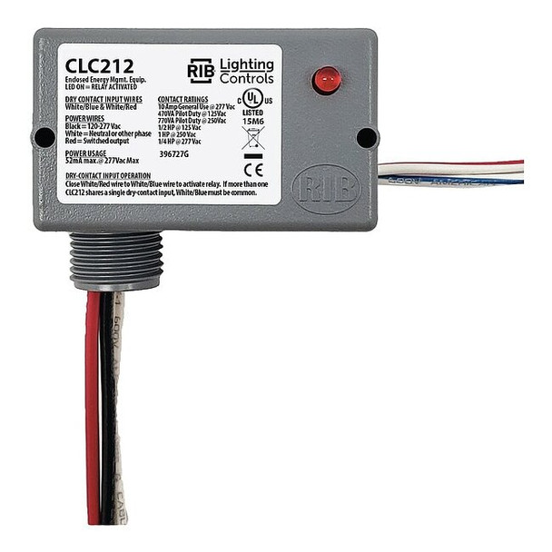 Functional Devices-Rib Closet Light Controller, Door, Gray, 120VAC CLC212