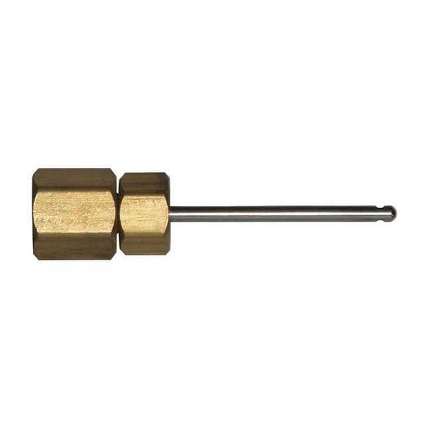 Winters Gauge Adapter, 0 to 1000 psi psi, 1/4 in Brass Case Material STP003