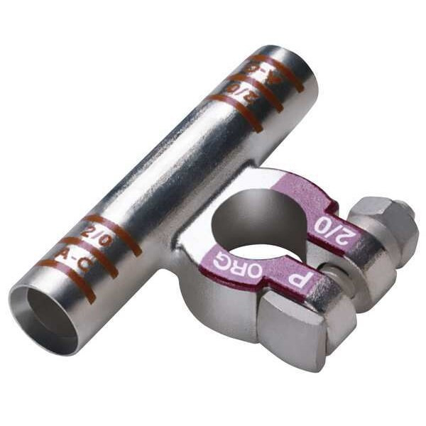 Eco-Max Battery Terminal Flag,2/0 ga.,Orange,PK5 058448-1