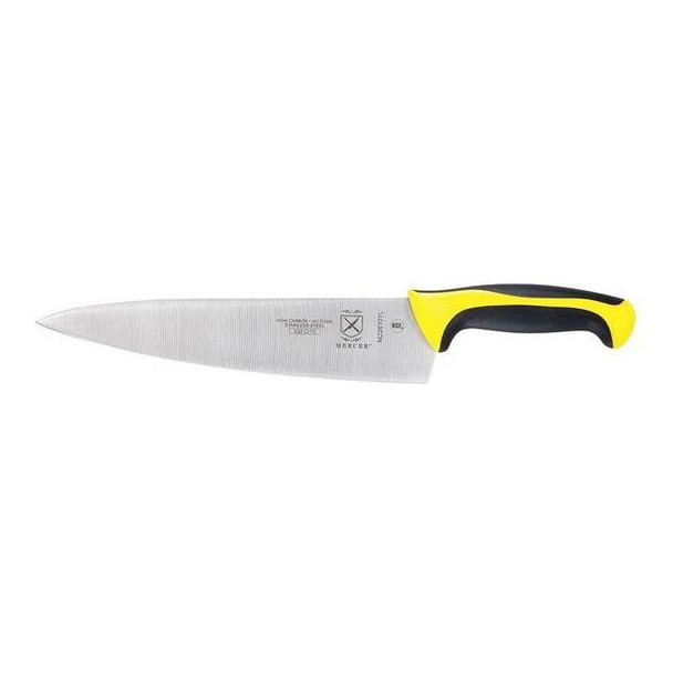 Mercer Cutlery Chefs Knife,10 In.,Yellow Handle M22610YL