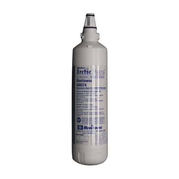 Manitowoc Quick Connect Filter, 0.8 gpm, 1 Micron, 3" O.D., 13 in H K-00374