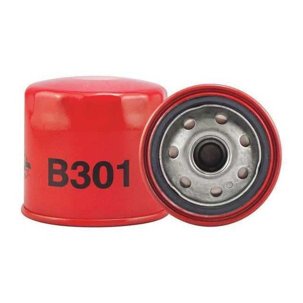 Baldwin Filters Oil Filter, Spin-On, 2-27/32"x3"x2-27/32" B301