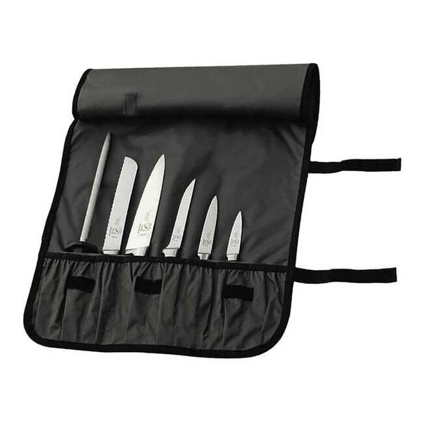 Mercer Cutlery Forged Knife Roll Set,7 Piece Set M21800