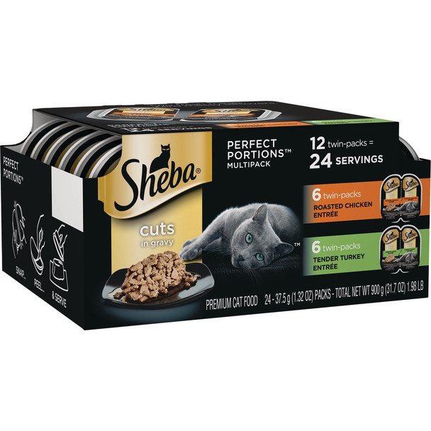 Sheba 12pk 2.6oz Ck&ty Catfood 798825