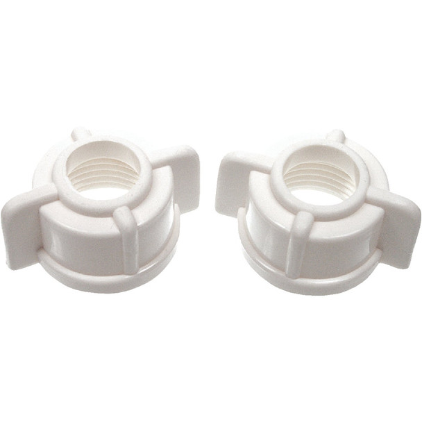 Danco 1/2 In. Plastic Tailpiece Faucet Nut 73114B Pack of 5