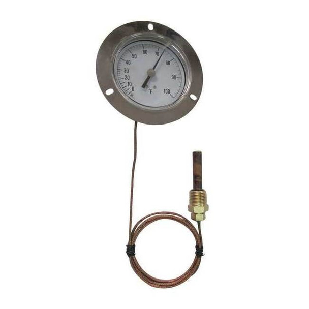 Manufacturer Varies Analog Panel Mt Thermometer,0 to 160F 12U620