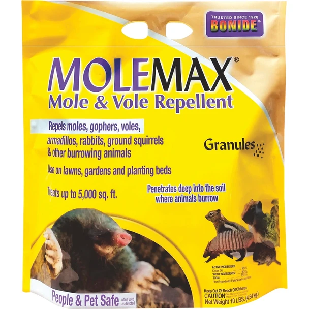 Bonide Molemax 10 Lb. Granular Animal Repellent 69250