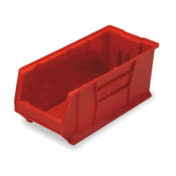 Quantum Storage Systems Storage Bin, Polypropylene/Polyethylene, Red QUS953RD
