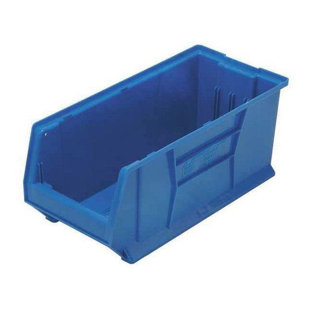 Quantum Storage Systems Storage Bin, Polypropylene/Polyethylene, Blue QUS953BL
