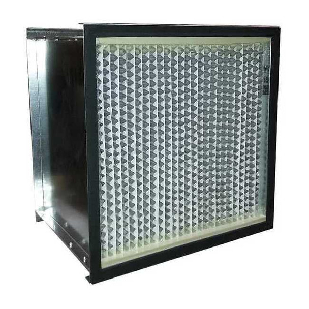 Omnitec AirFilter,12inD,12inH,12inW,Pleated OAH1212-40